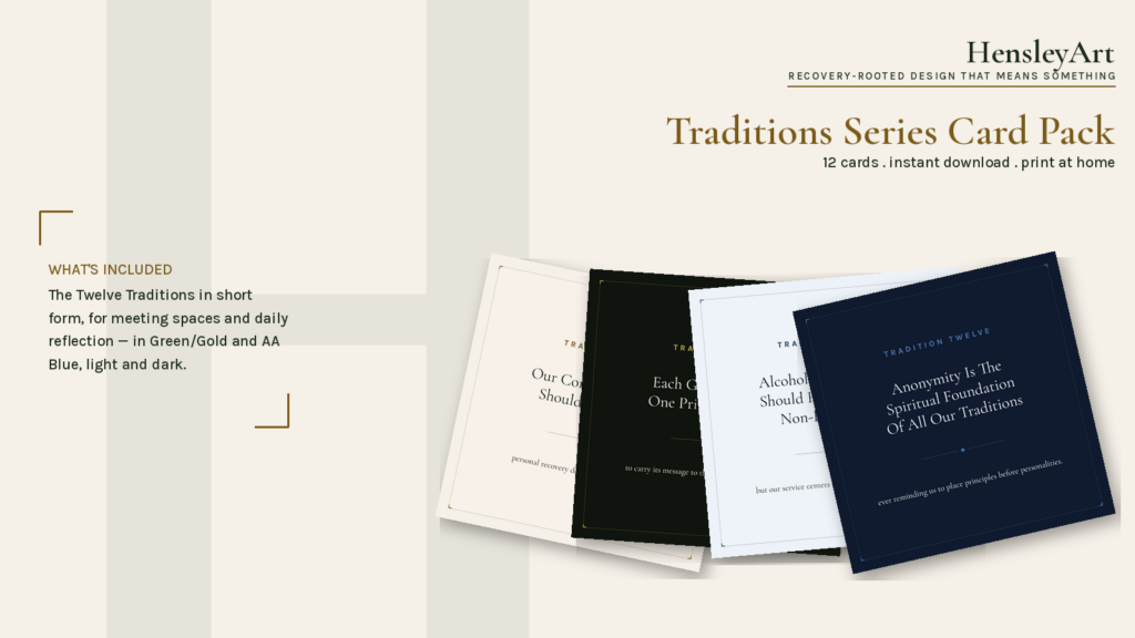 Traditions Series Card Pack storefront banner