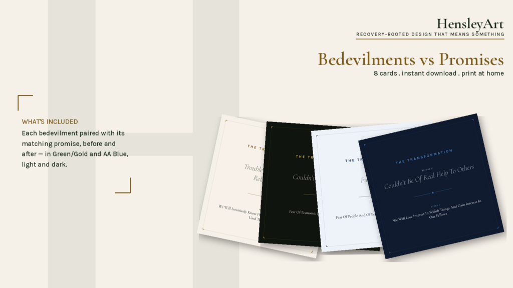 Bedevilments vs Promises Comparison Card Pack storefront banner